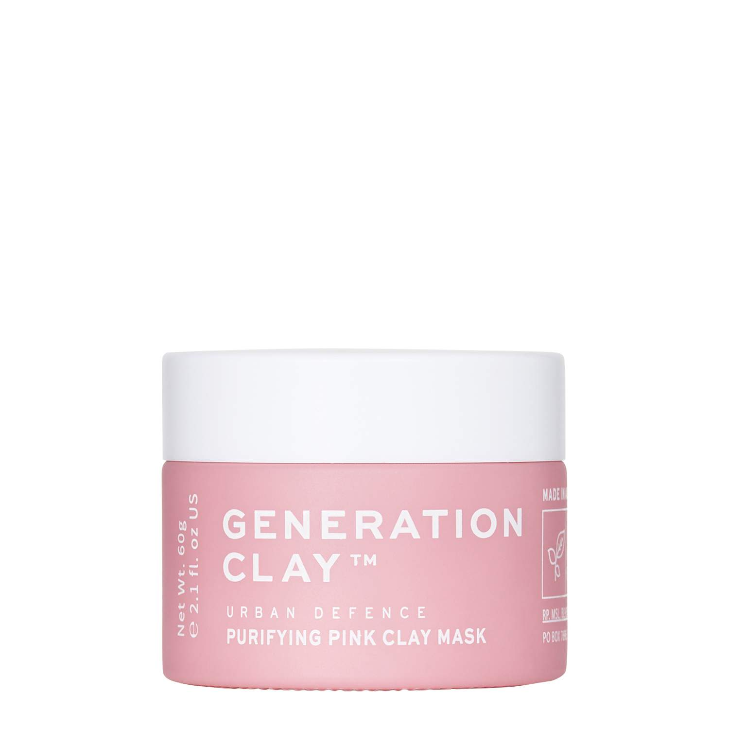 Generation Clay Urban Defence Pink Purifying Clay Mask Generation Clay Urban Defence Pink Purifying Clay Mask 1
