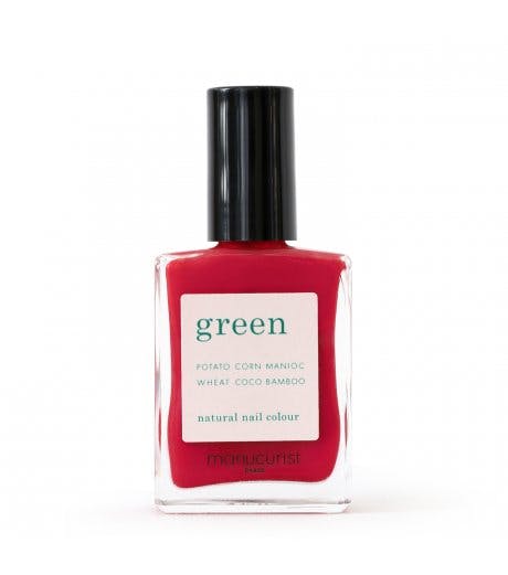  Green Nail Lacquer - Adventurous Shades Manucurist Green Nail Lacquer - Currant Jelly swatch
