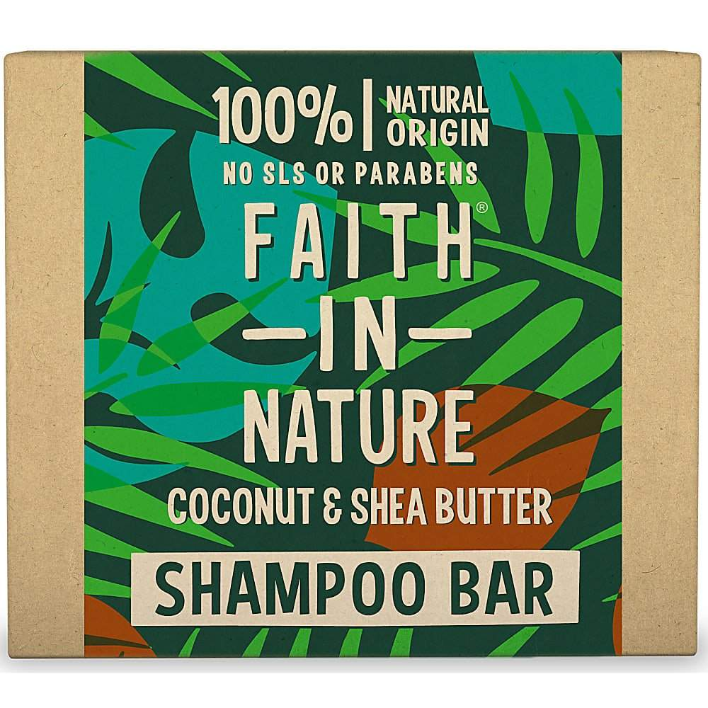 Faith in Nature Coconut & Shea Butter Shampoo Bar Faith in Nature Coconut & Shea Butter Shampoo Bar 1