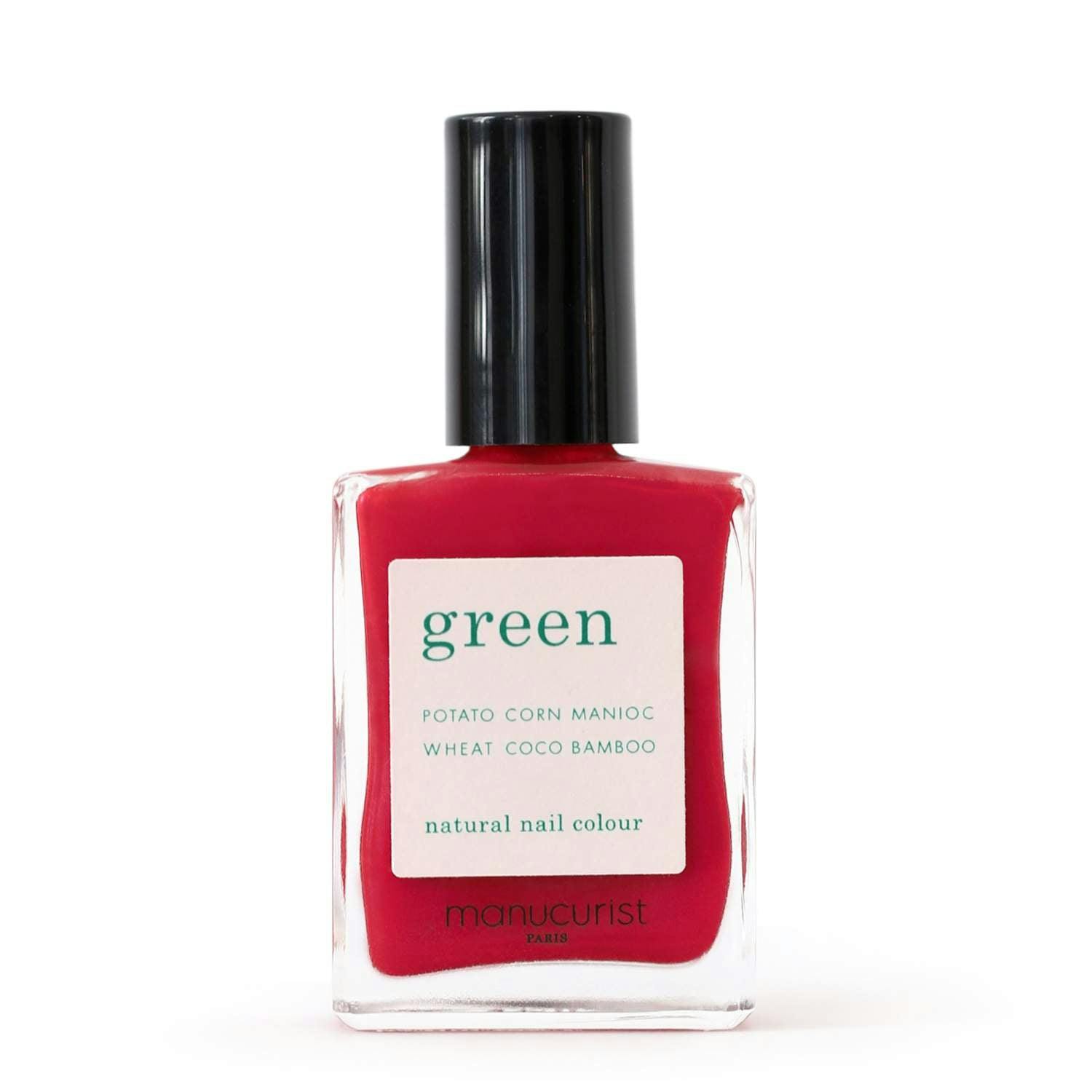 Green Nail Lacquer - Adventurous Shades Manucurist Green Nail Lacquer - Gold Sand 1