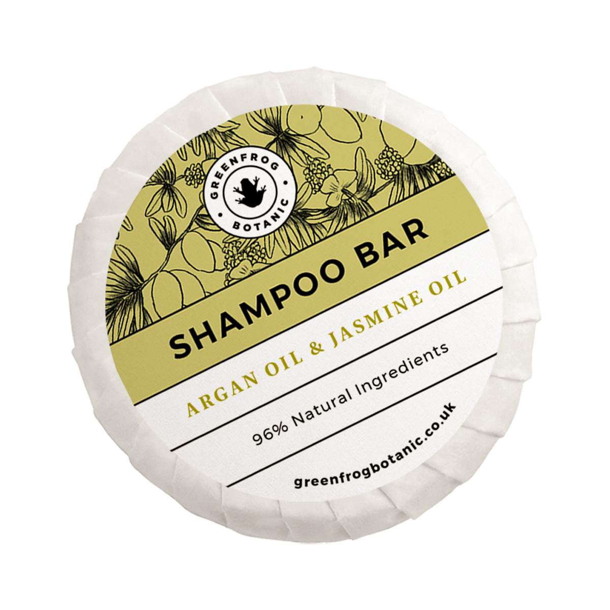 Greenfrog Botanic Shampoo Bar - Argan and Jasmine  1