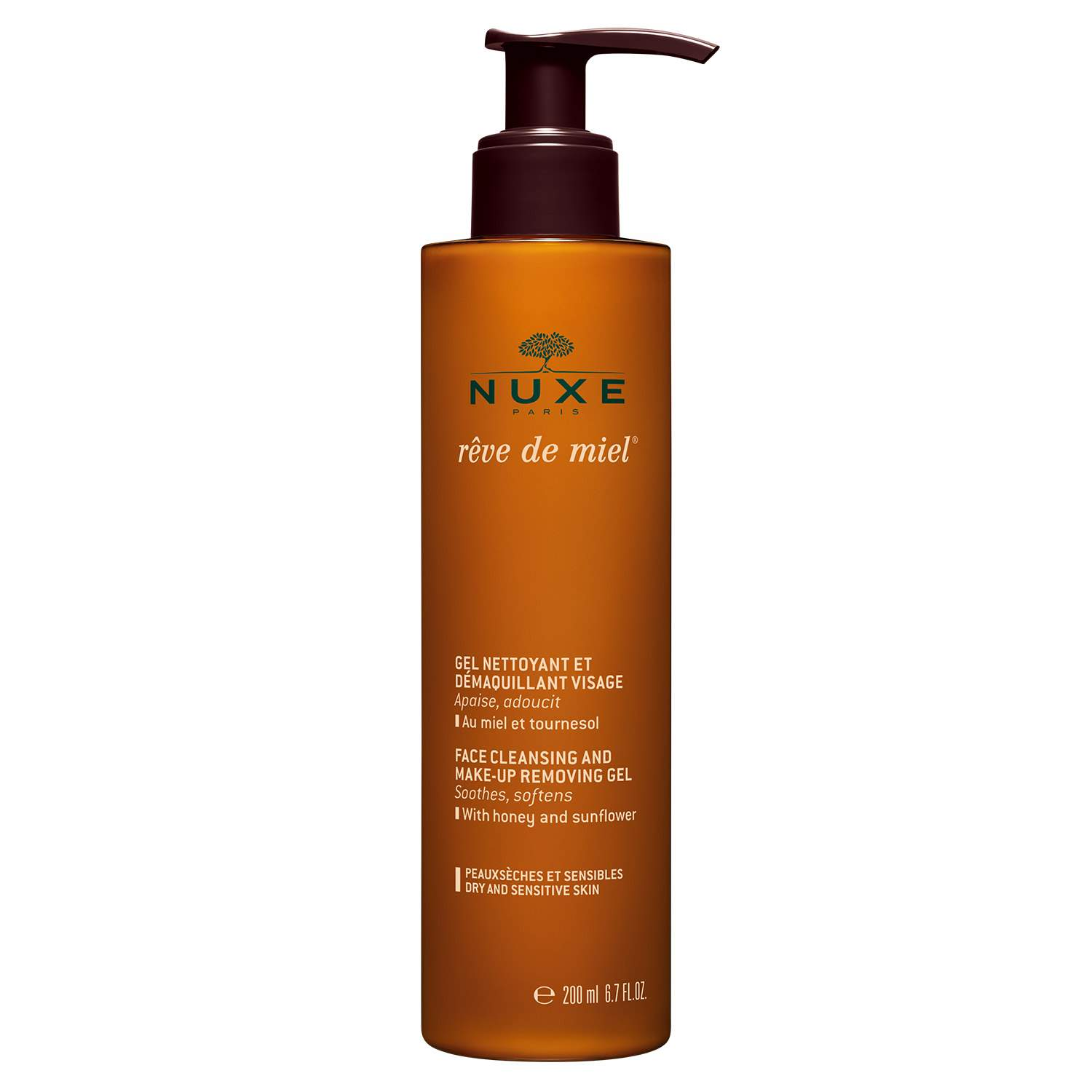 NUXE Rêve de Miel® Facial Cleansing and Make-Up Removing Gel  1