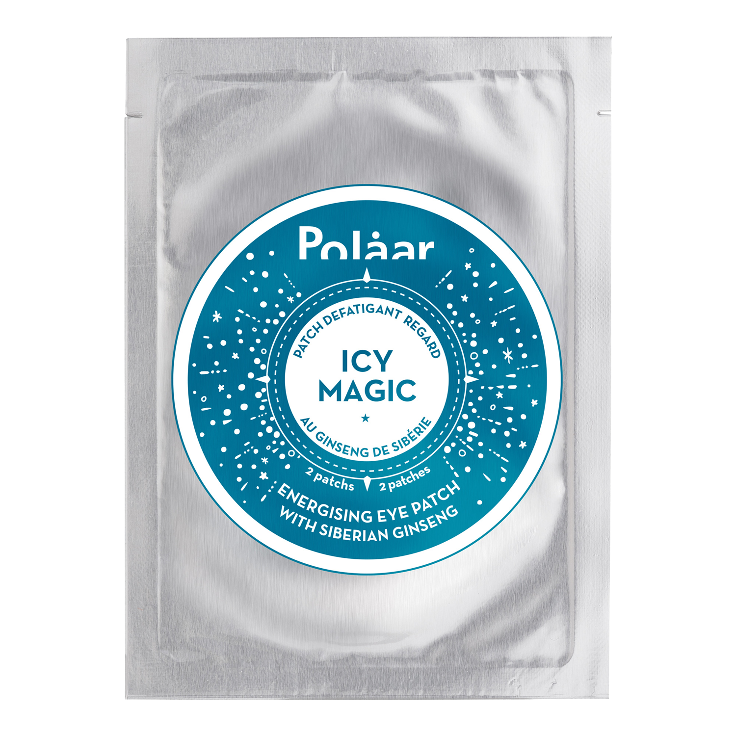 Polaar Energizing Eye Patch IcyMagic with Siberian Ginseng - 4 pairs  1