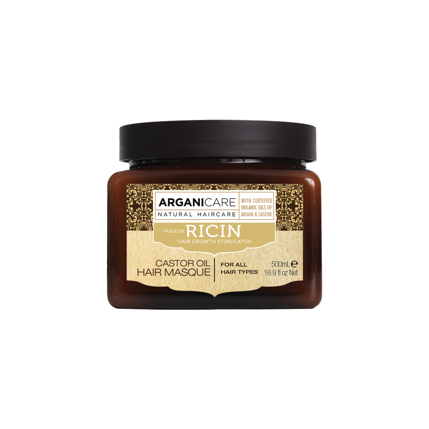 Arganicare Retexturing ultra-nourishing Castor Oil Hair Mask  1