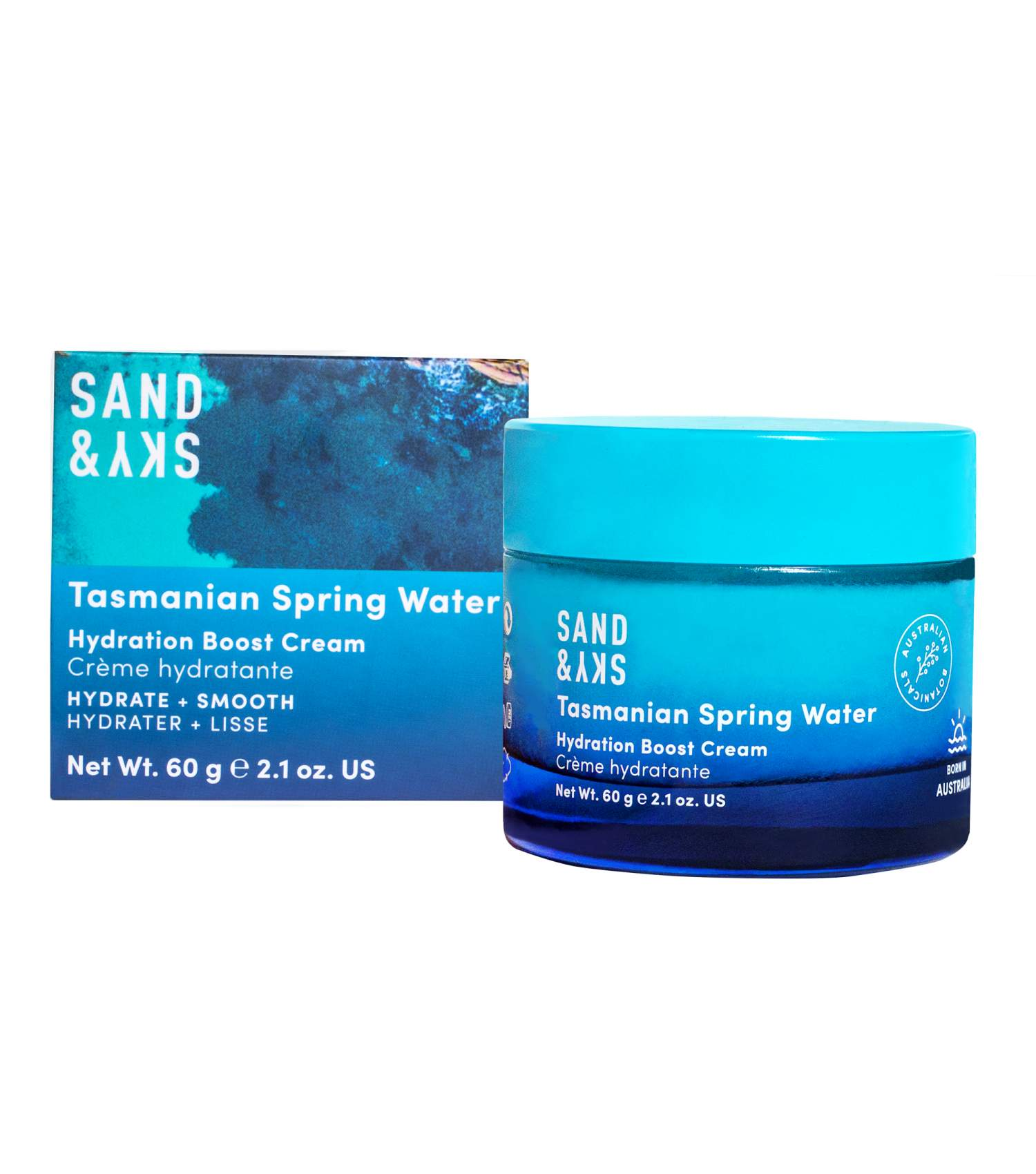 Sand & Sky Tasmanian Spring Water - Hydration Boost Cream Sand & Sky Tasmanian Spring Water - Hydration Boost Cream 1