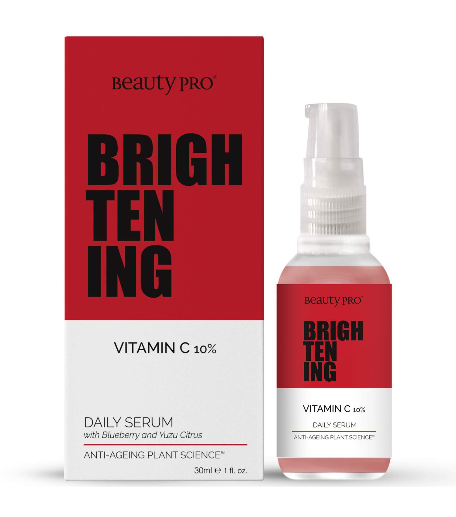 BeautyPro BRIGHTENING 10% Vitamin-C Daily Serum 30ml