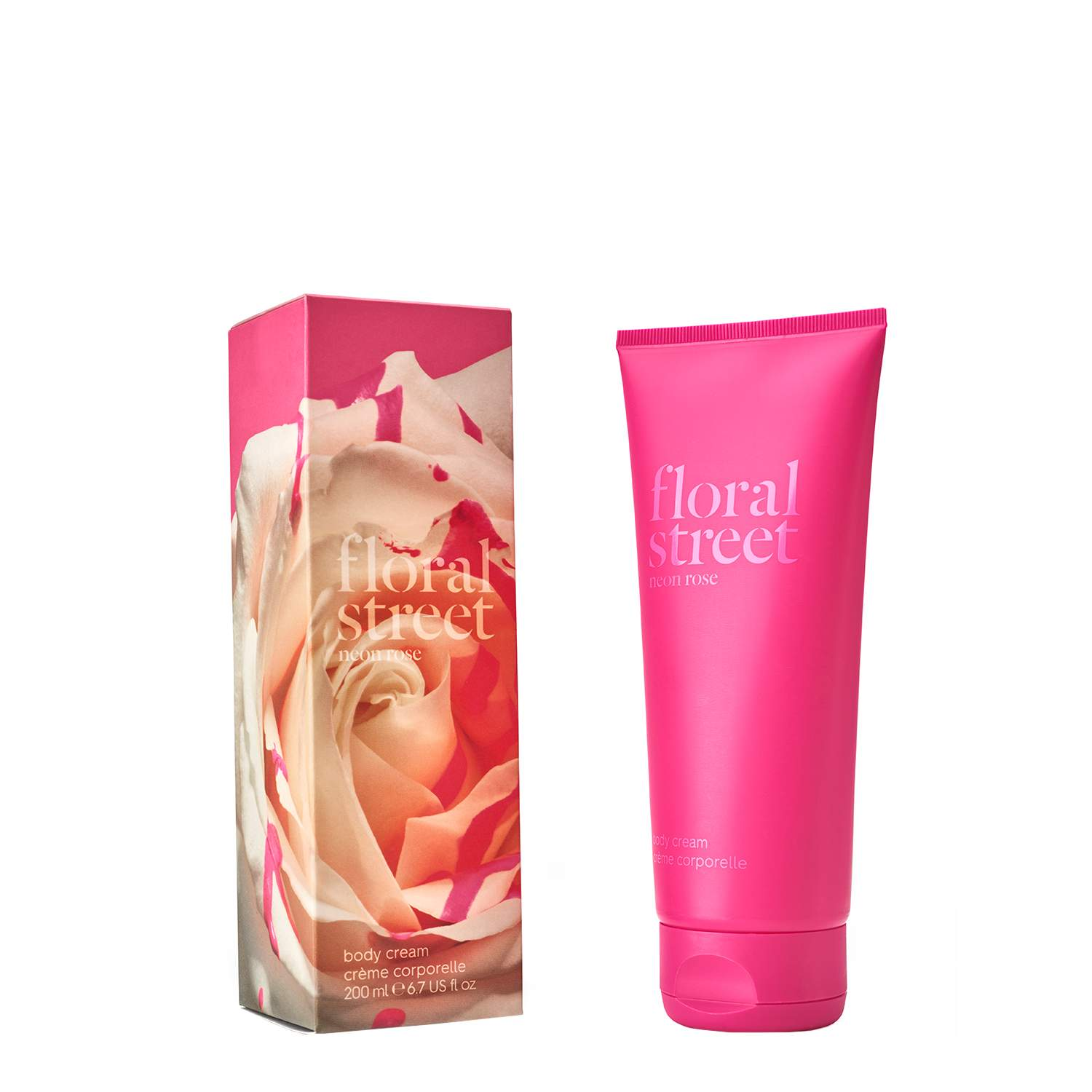 Floral Street Neon Rose Body Cream  1