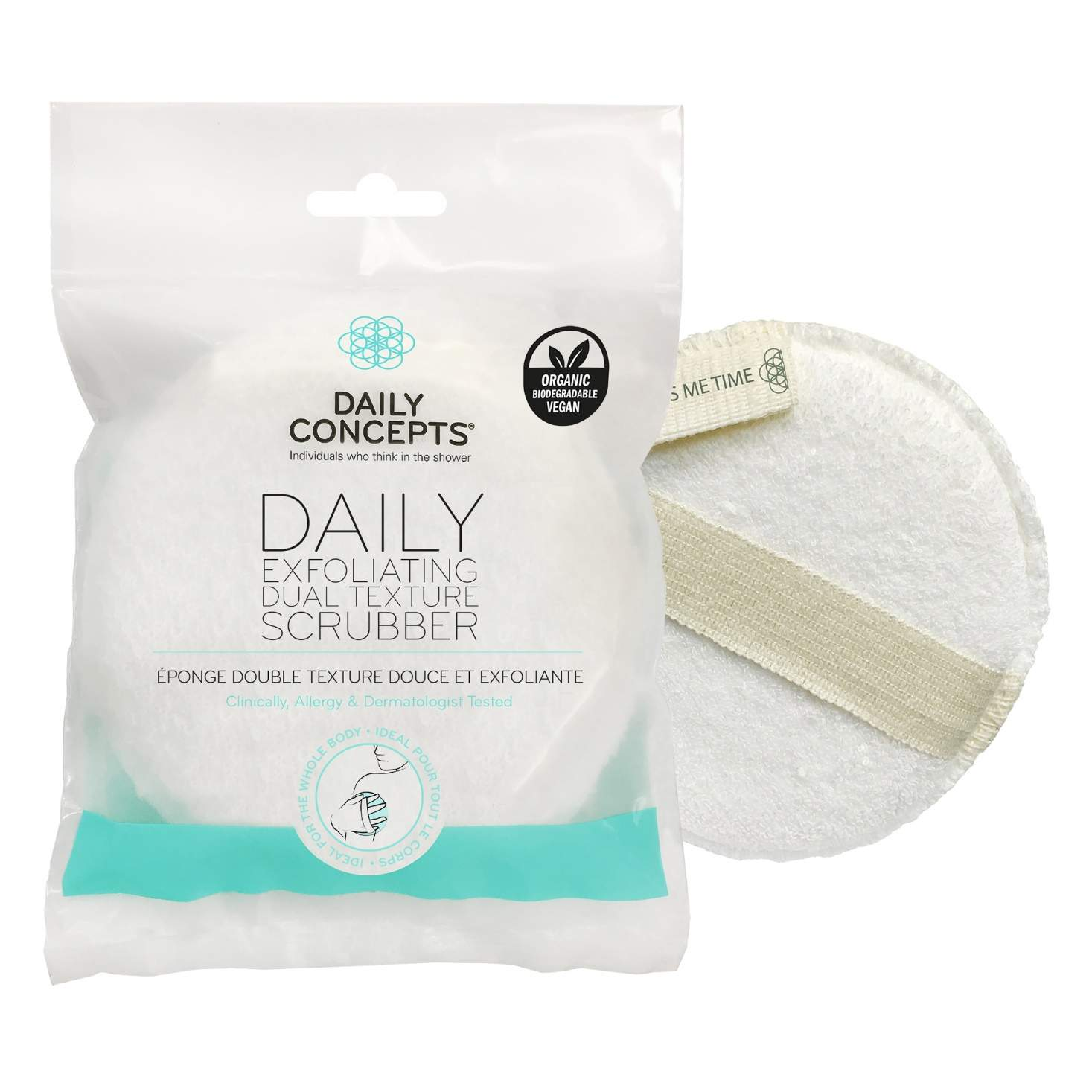 Daily Concepts Dual Texture Body Scrubber