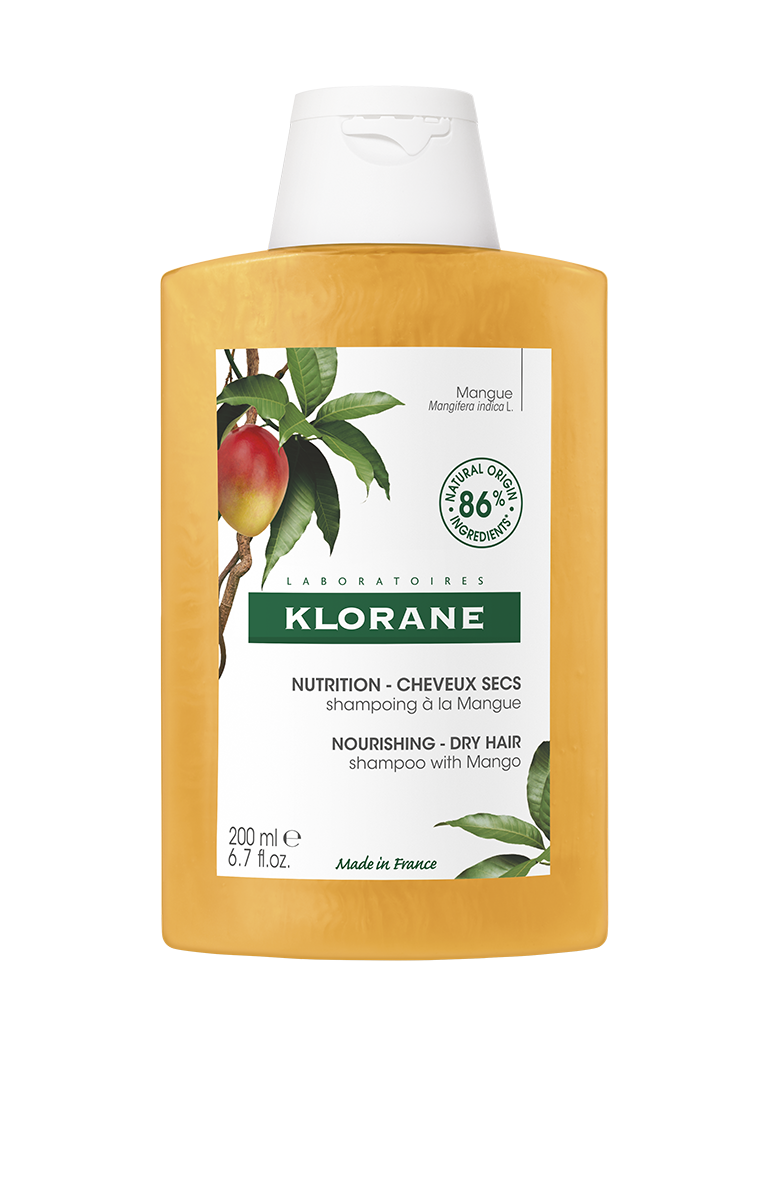 Klorane Nourishing Shampoo with Mango for Dry Hair  1