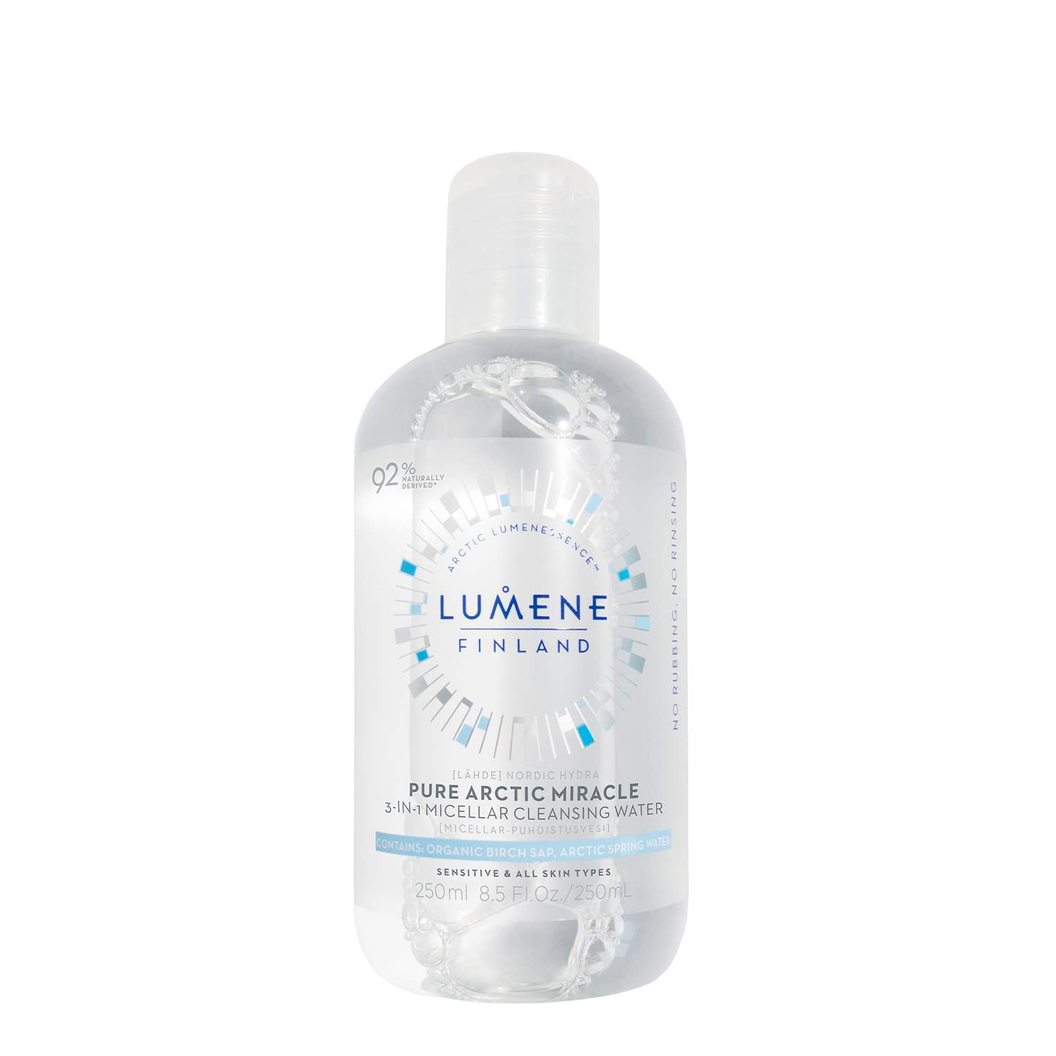 Lumene Nordic Hydra [Lähde] Pure Arctic Miracle 3-in-1 Micellar Cleansing Water  1