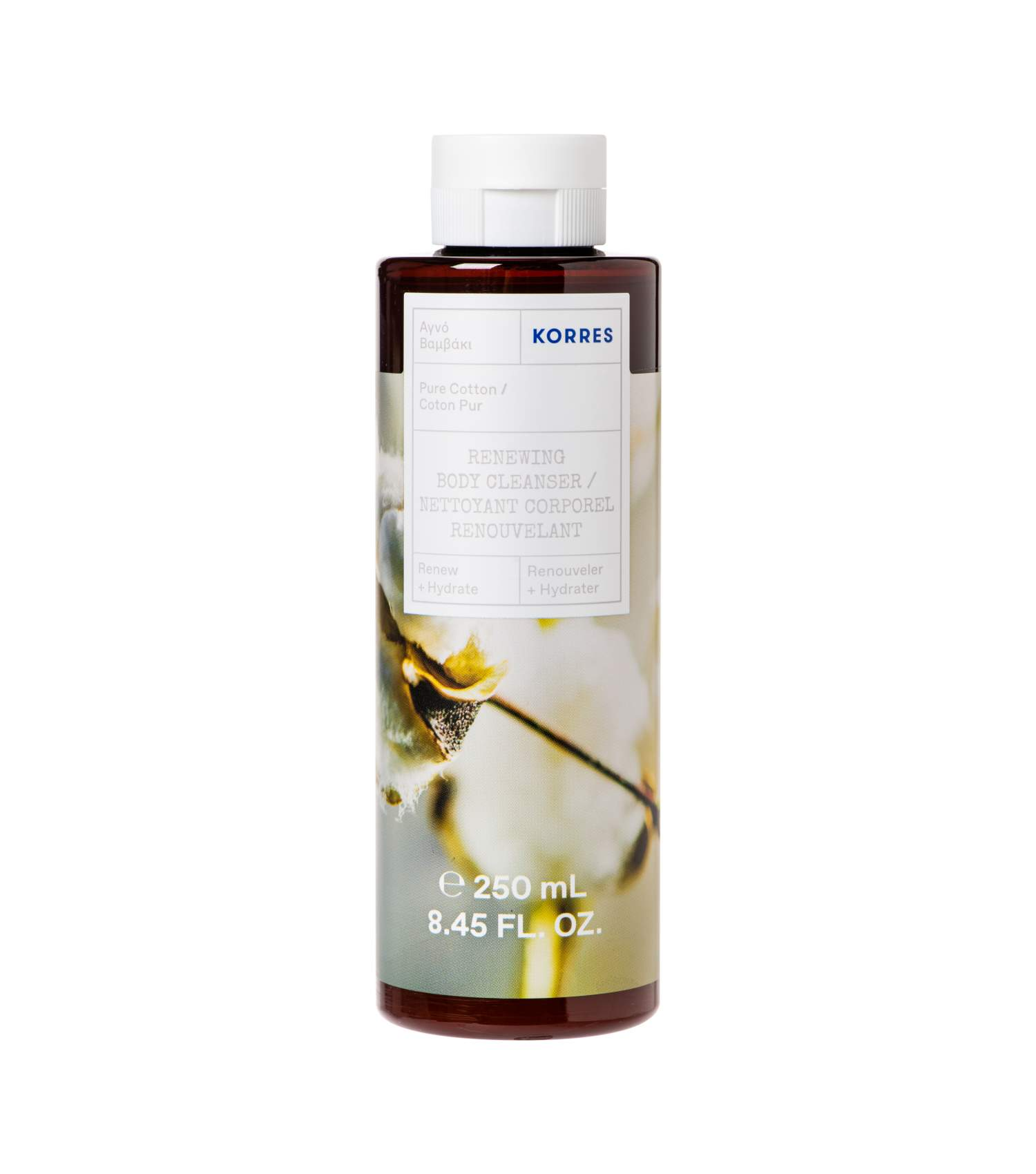 Pure Cotton Renewing Body Cleanser  1