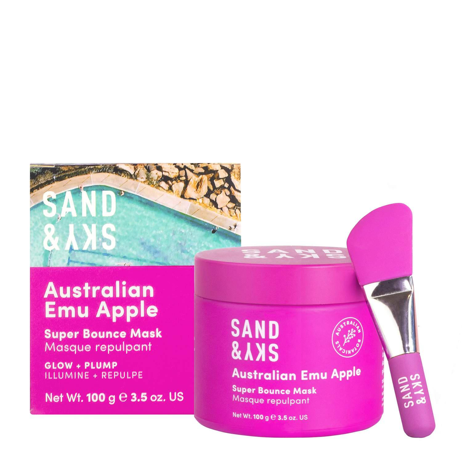 Sand & Sky Australian Emu Apple Super Bounce Mask  1