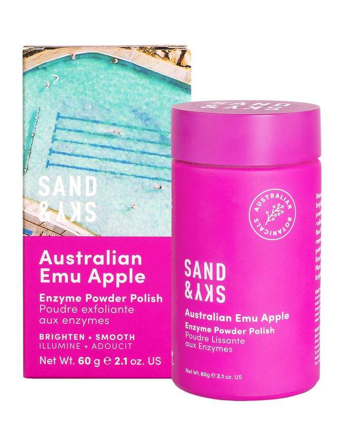 Sand and Sky Australian Emu Apple Enzyme Powder Polish  1