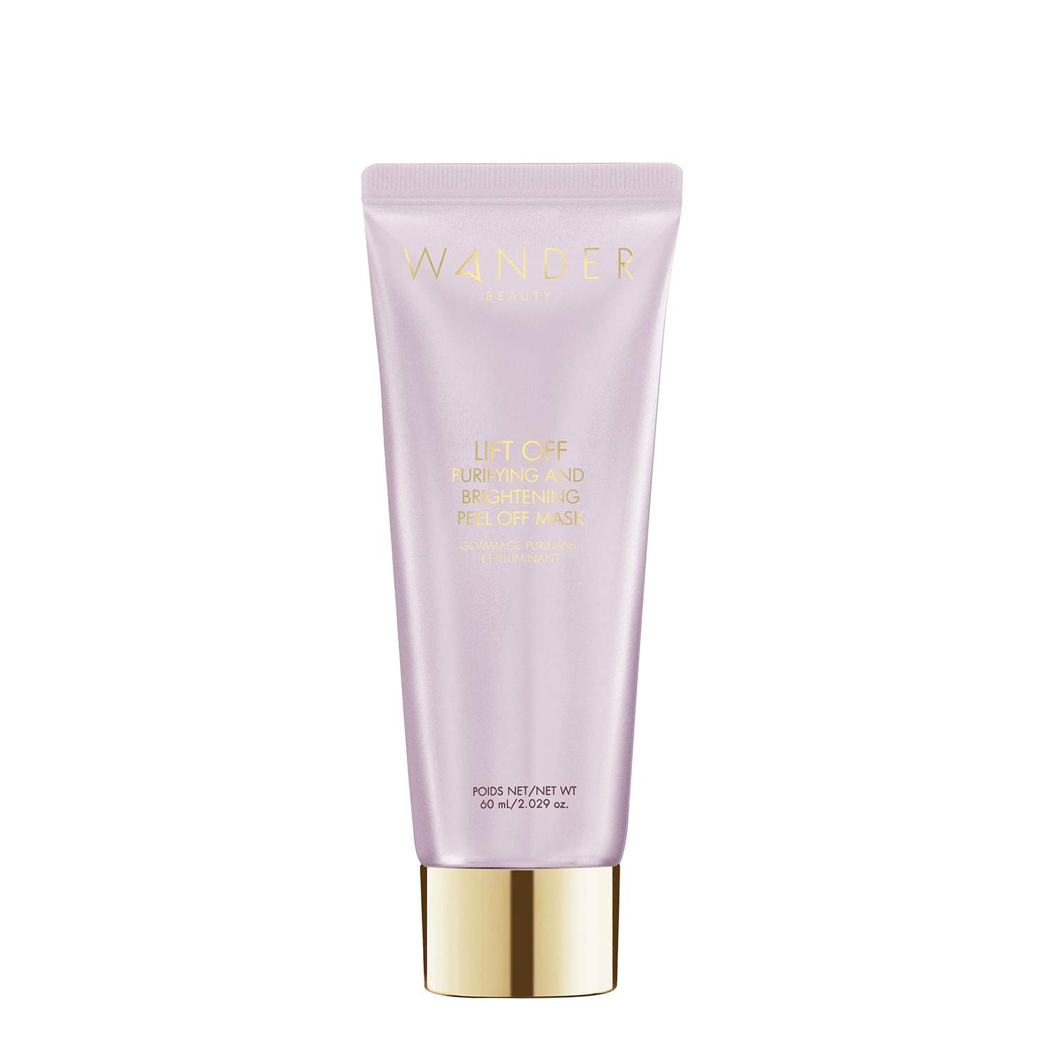 Wander Beauty Lift Off Rose Gold Purifying and Brightening Peel Off Mask